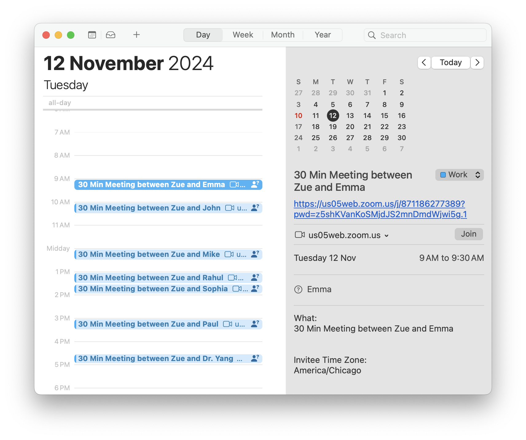 Calendar Integration image for AI Website Receptionist